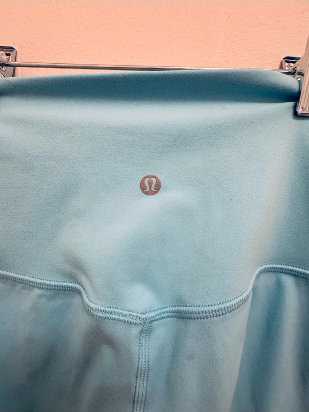 Lululemon High-Waist Light Blue Leggings - Picture 5 of 5